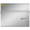 VEVOR Range Backsplash with Shelf 36 x 29.5 Inch Range Hood Wall Shield