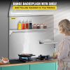 VEVOR Range Backsplash with Shelf 36 x 29.5 Inch Range Hood Wall Shield