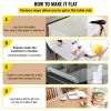 40x72in Clear PVC Table Cover Protector, 1.5mm Thick Rectangular Plastic Desk Pad Mat, Vinyl Table Top Protector for Writing Desk, Dining Table