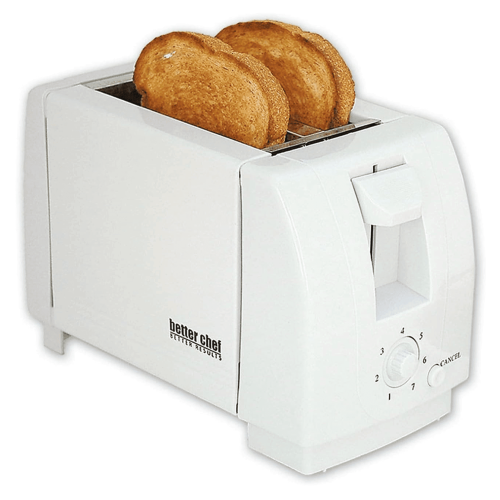 Better Chef 2-Slice Toaster with Pull-Out Crumb Tray Better Chef 2-Slice Toaster with Pull-Out Crumb Tray