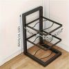 1PC Pot Rack Pot Storage Kitchen Stainless Steel Rack Layered Shelves Under Sink Multi-Layer Household Cabinet